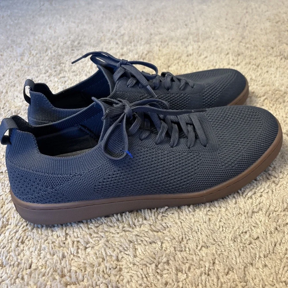SUAVS The Zilker Gum Mens Gray Knit Comfort Lace Up Sneakers Size US 13 EUR 46